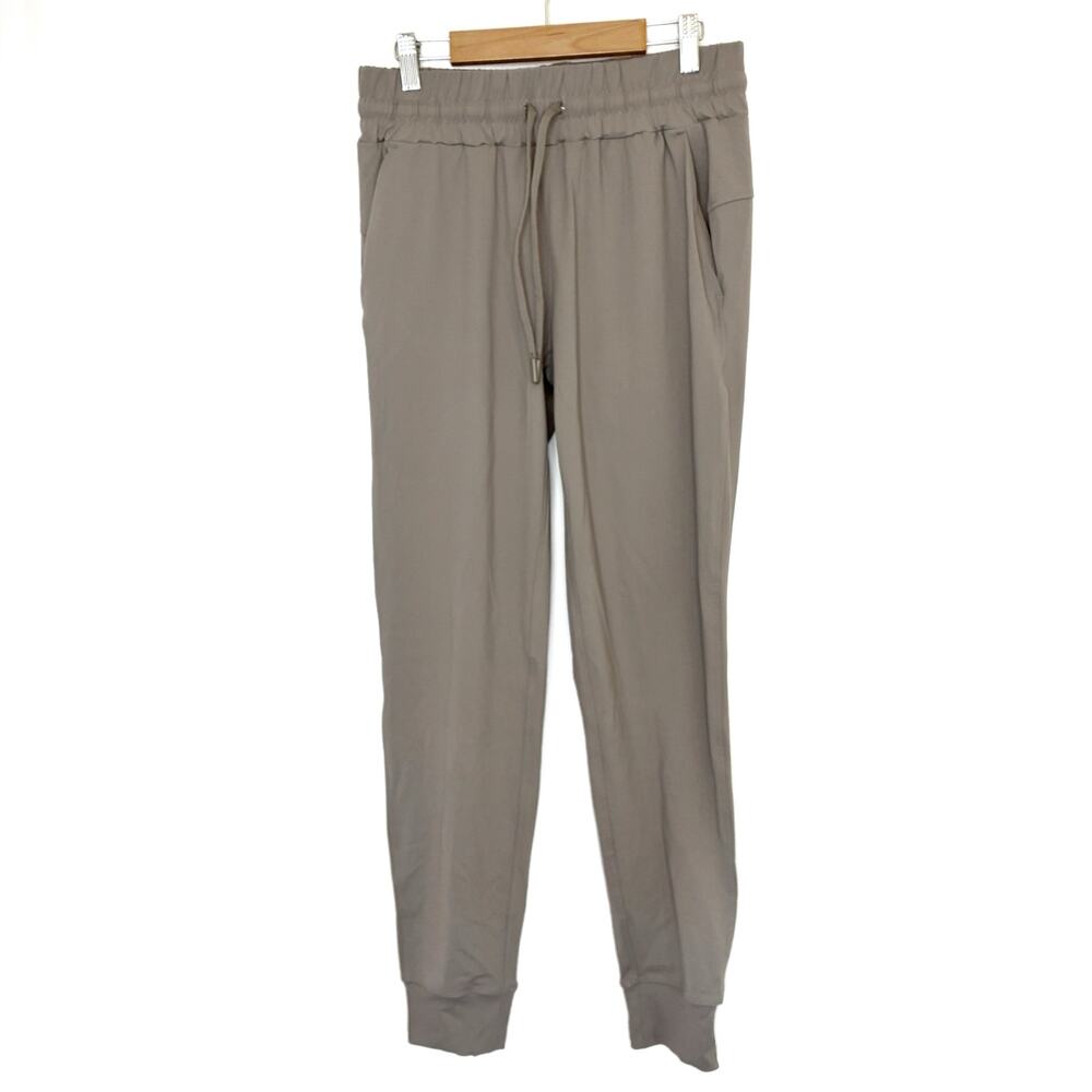 Member's Mark Lot of 2 Travel Joggers Beige Navy Blue Womens XS - Picture 2 of 9
